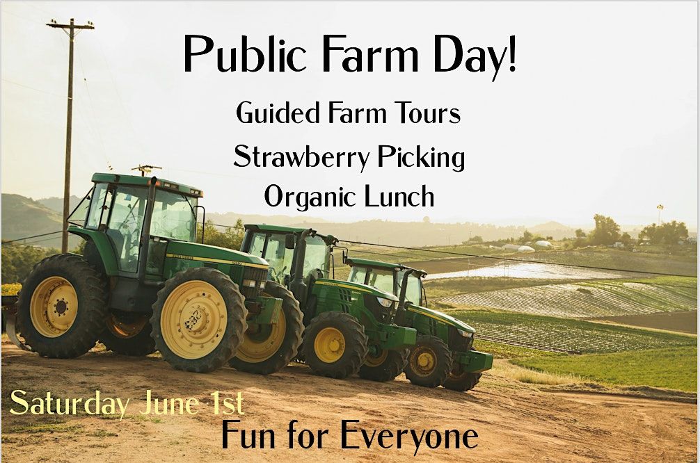 Annual Farm Tour & Strawberry picking