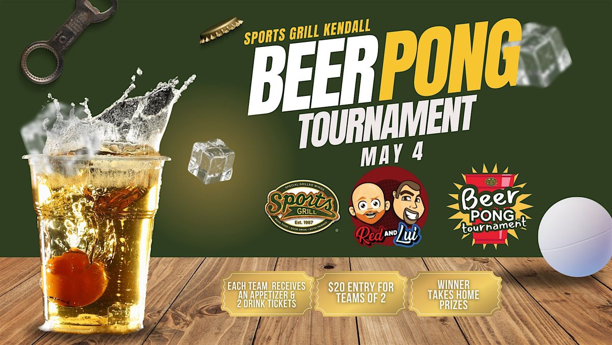 SPORTS GRILL BEER PONG TOURNAMENT