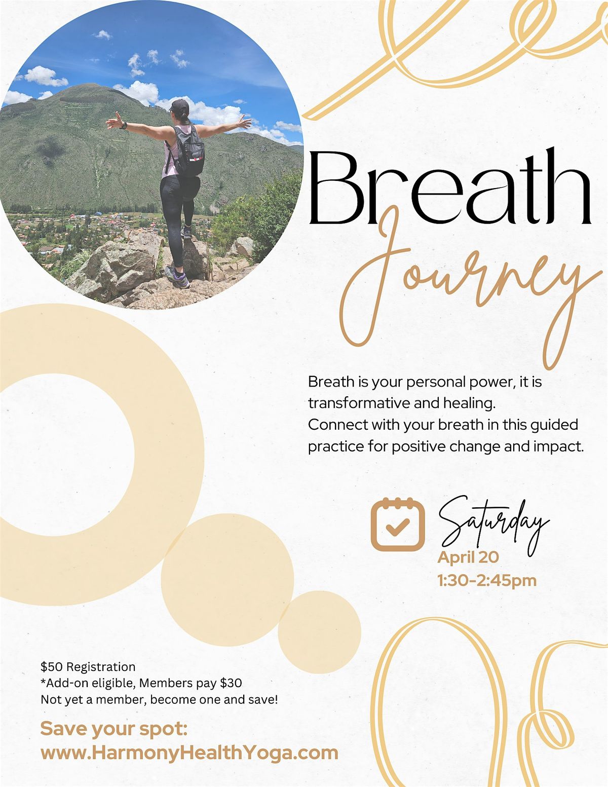 Breath Journey - a powerful energetic release through breath.