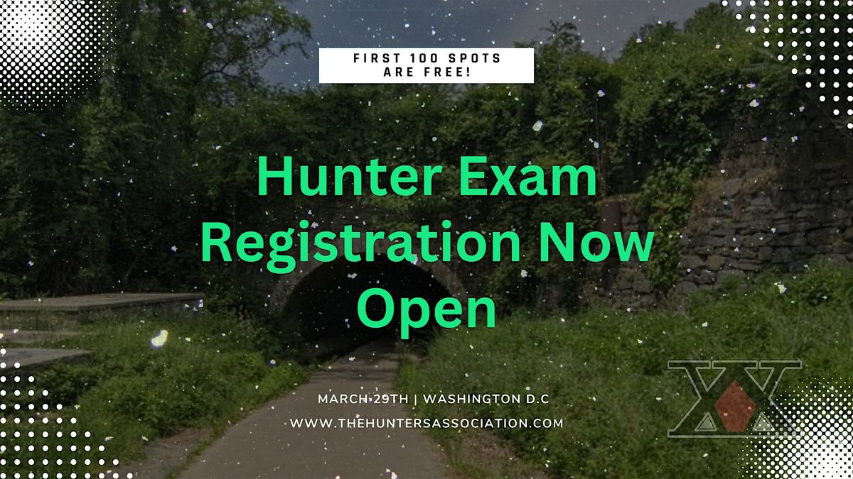 Hunter Exam - The Hunter Association Licensing Exam