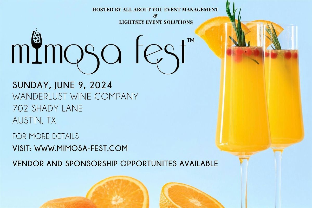 Mimosa Fest RVA Vendor & Sponsorship Opportunities