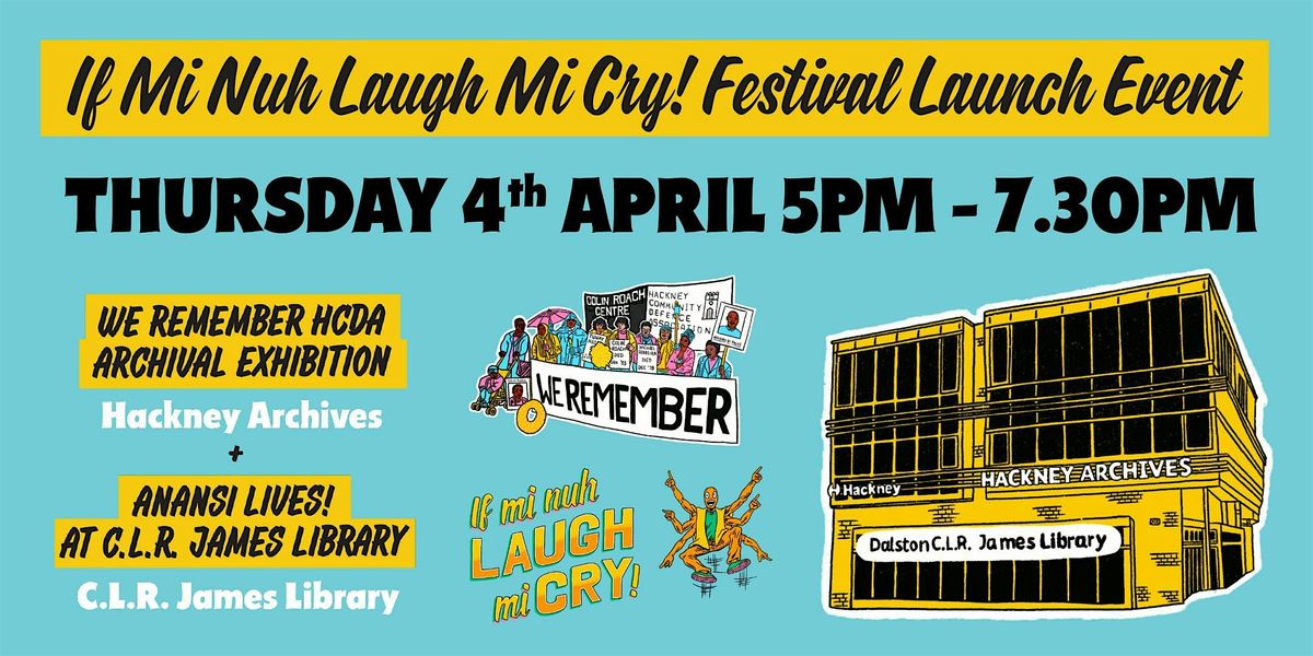 If Mi Nuh Laugh Mi Cry! Festival Launch Event
