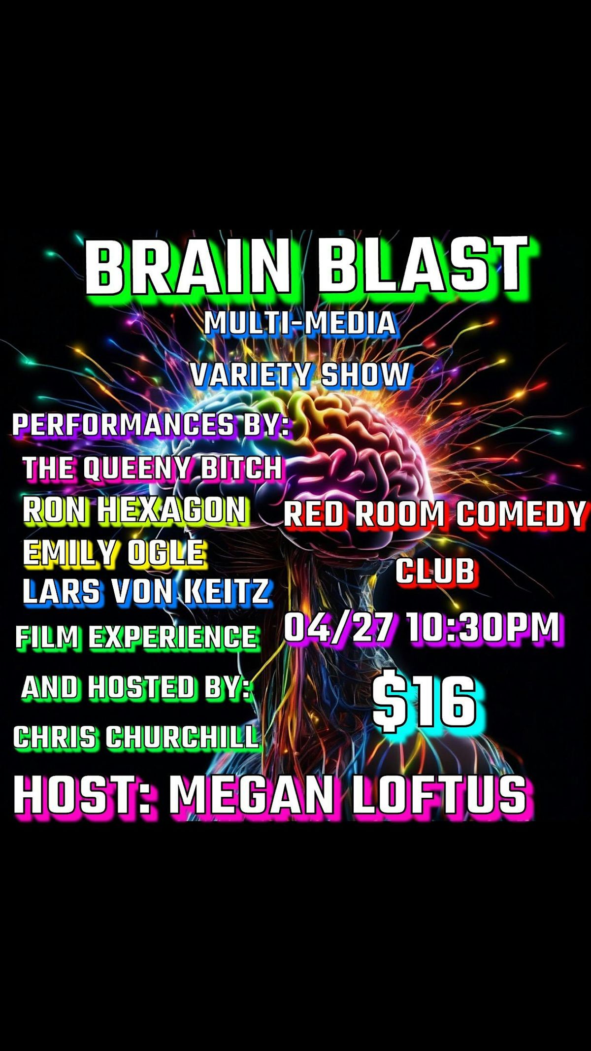 Brain Blast: Multi-Media Variety Show