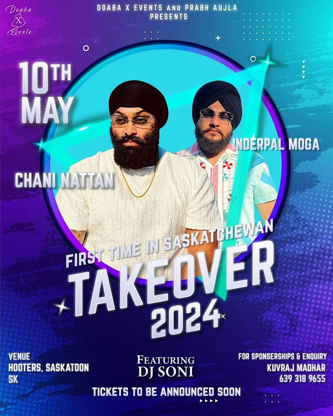 Takeover 2024 - Chani Nattan & Inderpal Moga