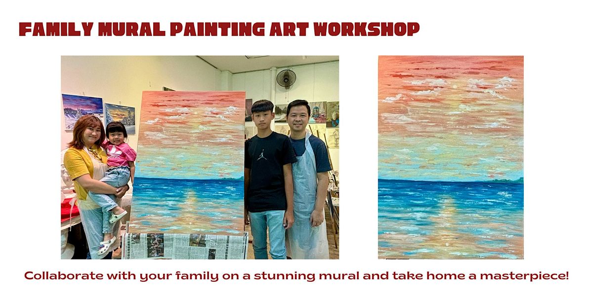 Family Mural Acrylic Painting Art Workshop