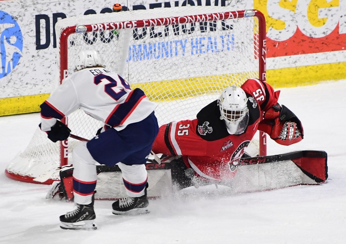Regina Pats at Moose Jaw Warriors at Temple Gardens Centre