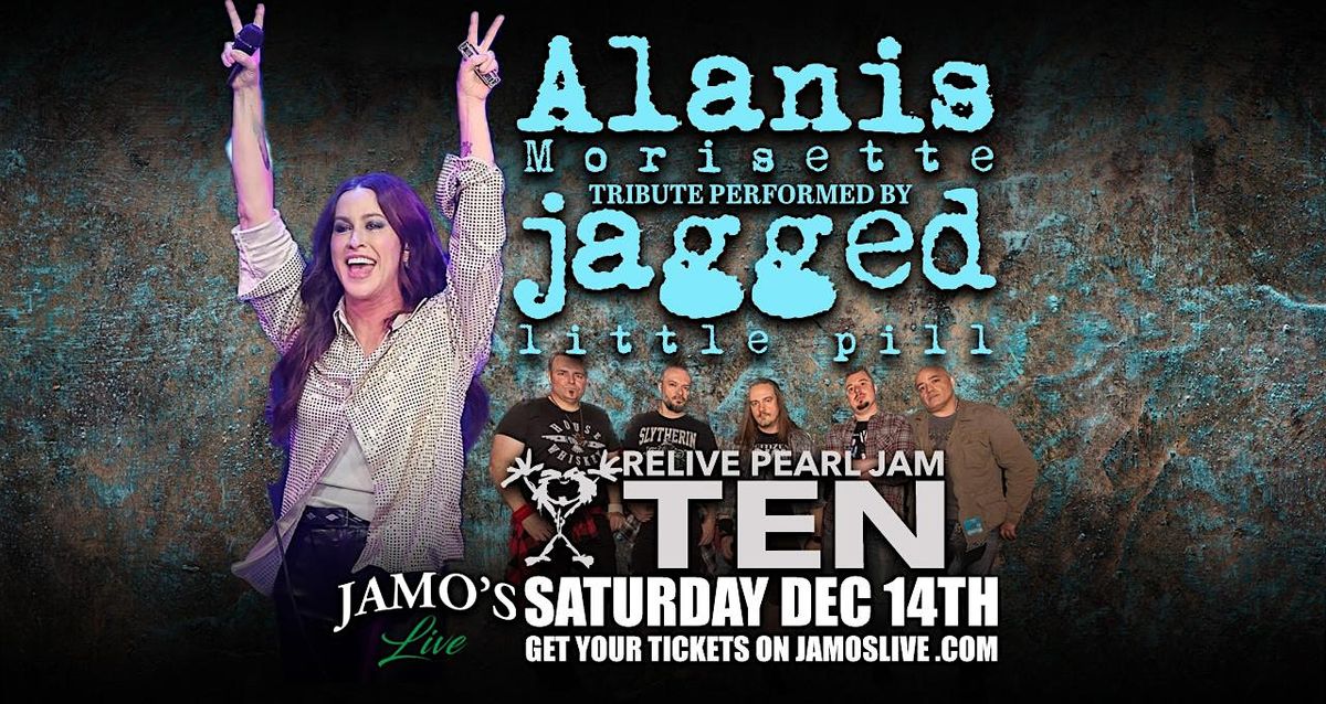 Alanis Morissette Tribute by Jagged Little Pill Relive Pearl Jam by TEN at Jamo's Live