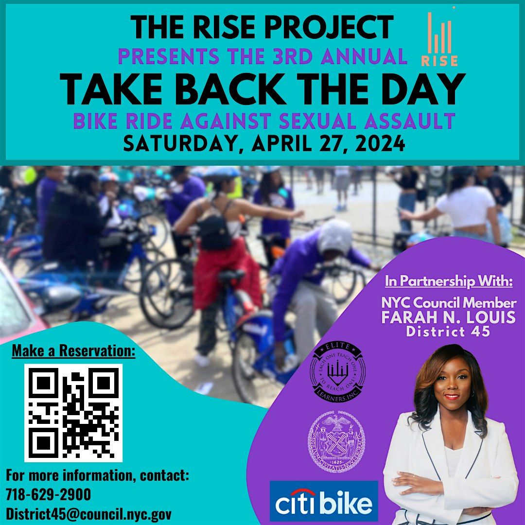 Take Back the Day: Bike Ride Against Sexual Assault