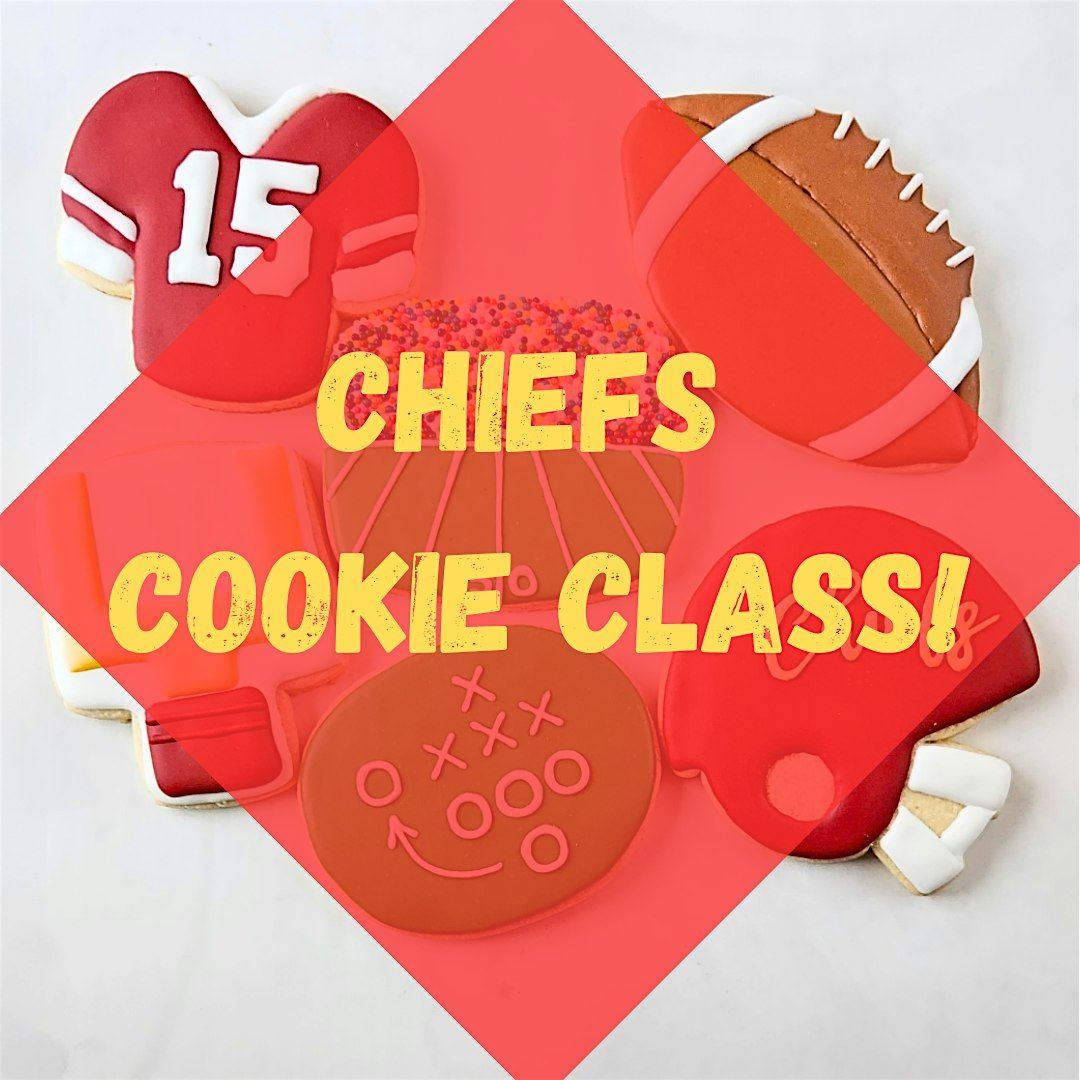 2 PM - Chiefs Sugar Cookie Decorating Class (Liberty)