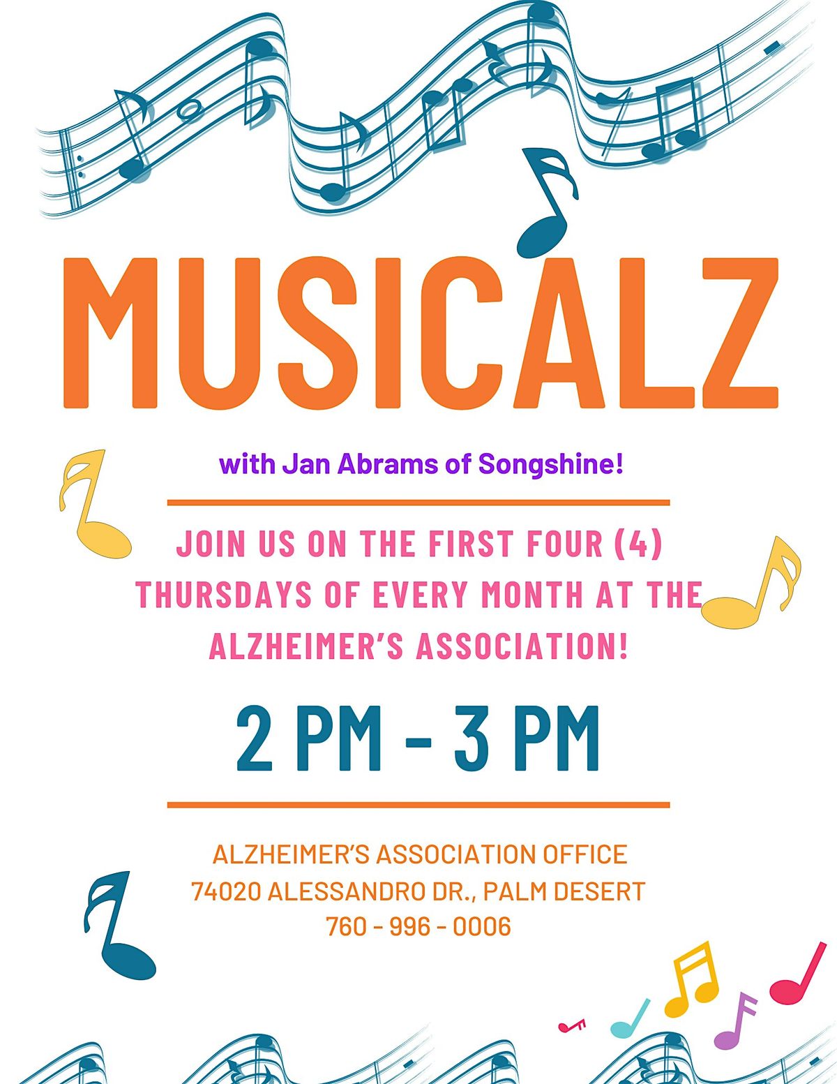 MusicALZ - An Alzheimer's Association Social Engagement Program