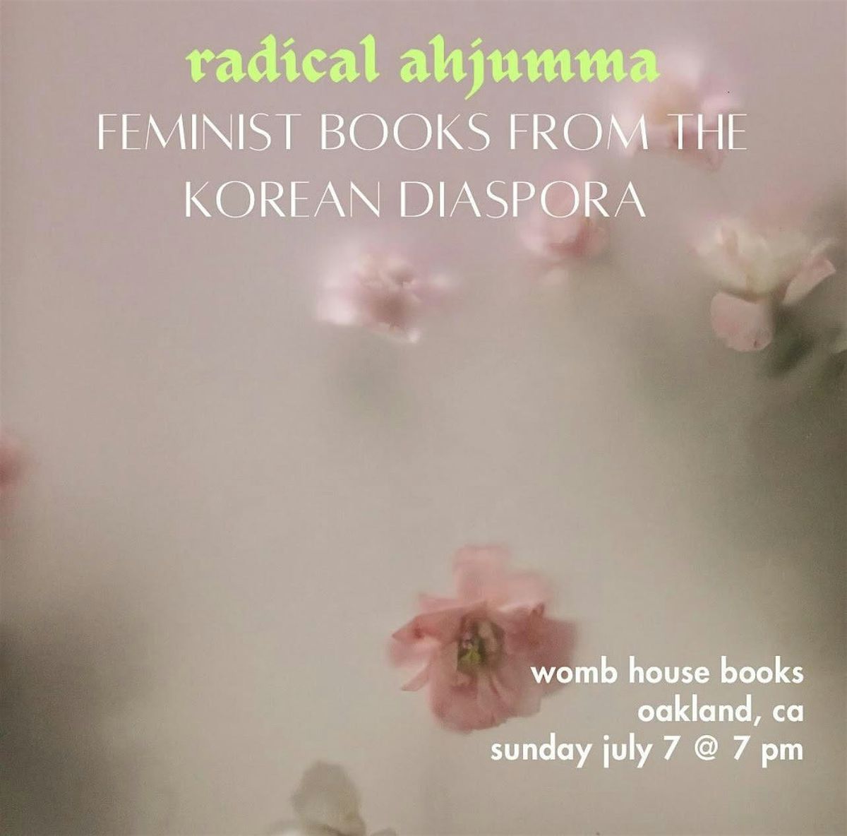 Radical Ahjumma: Feminist Books from the Korean Diaspora