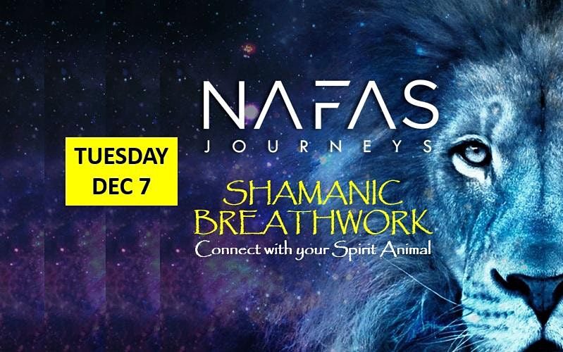 Shamanic Breathwork - Live Session at KEYANI ~ TUESDAY DECEMBER 7