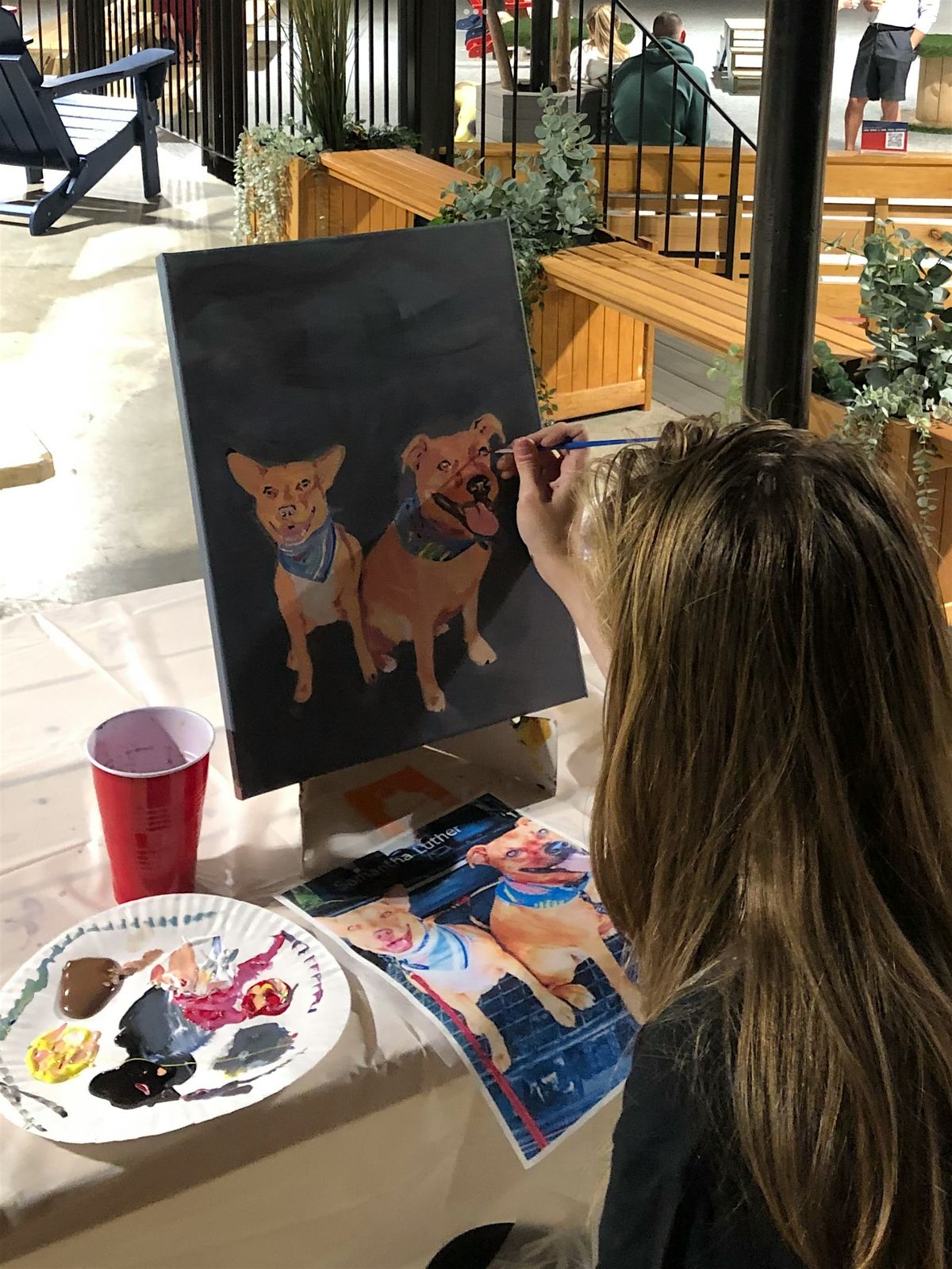 Sip and Paint your Pet  at the Hub Pub