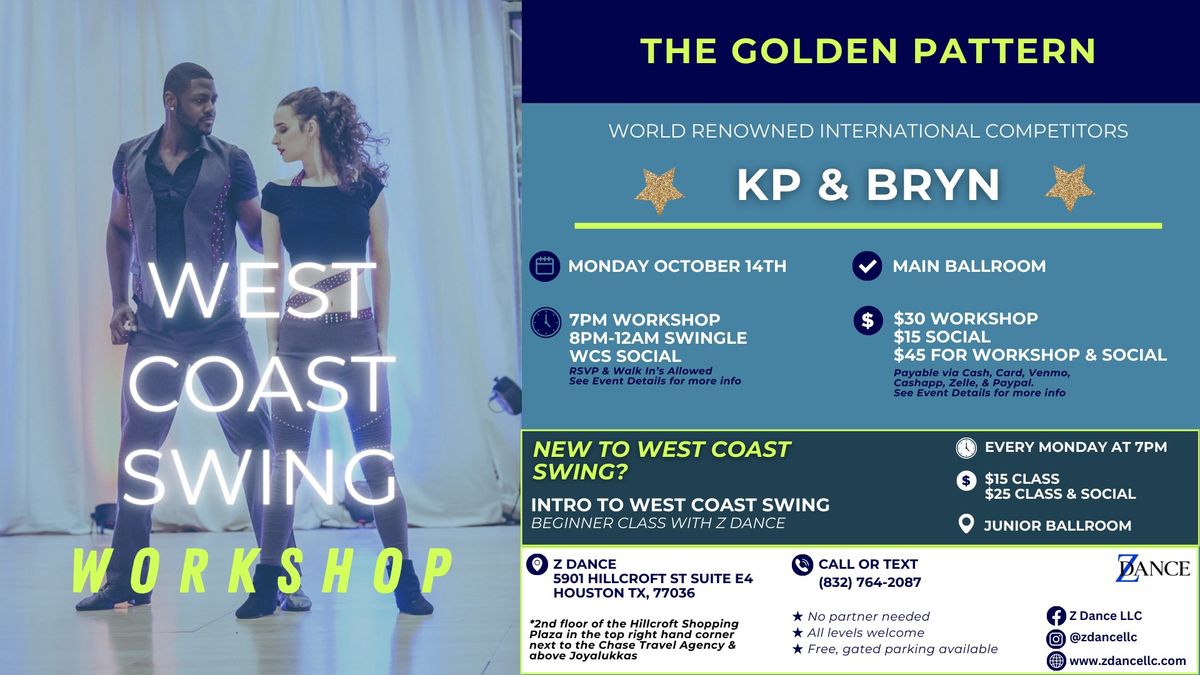 KP & Bryn - Intermediate West Coast Swing Workshop