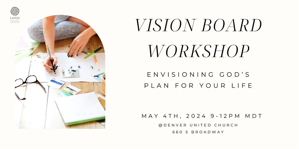 Springtime Renewal Vision Board Workshop