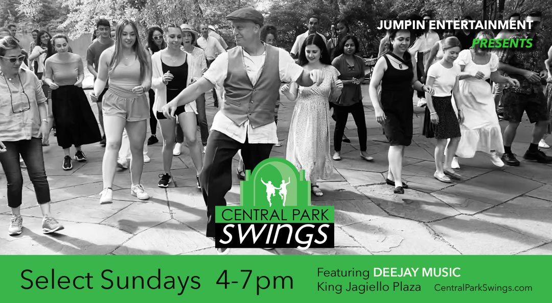 CENTRAL PARK SWINGS | SUN SEPT 22 | DJ SHUFFLEPUCK 