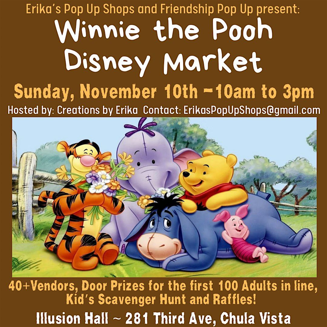 FREE EVENT: Winnie The Pooh Market