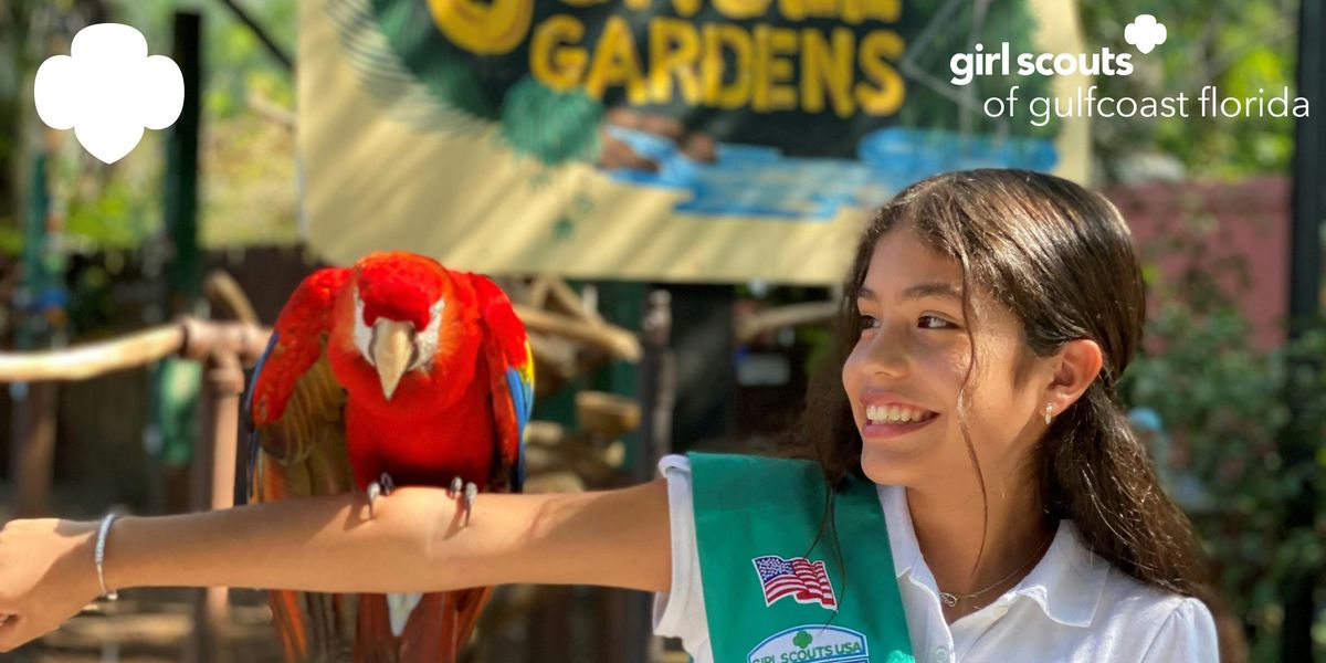 Jungle Adventures with Girl Scouts and Sarasota Jungle Gardens- 4\/21\/24 #1
