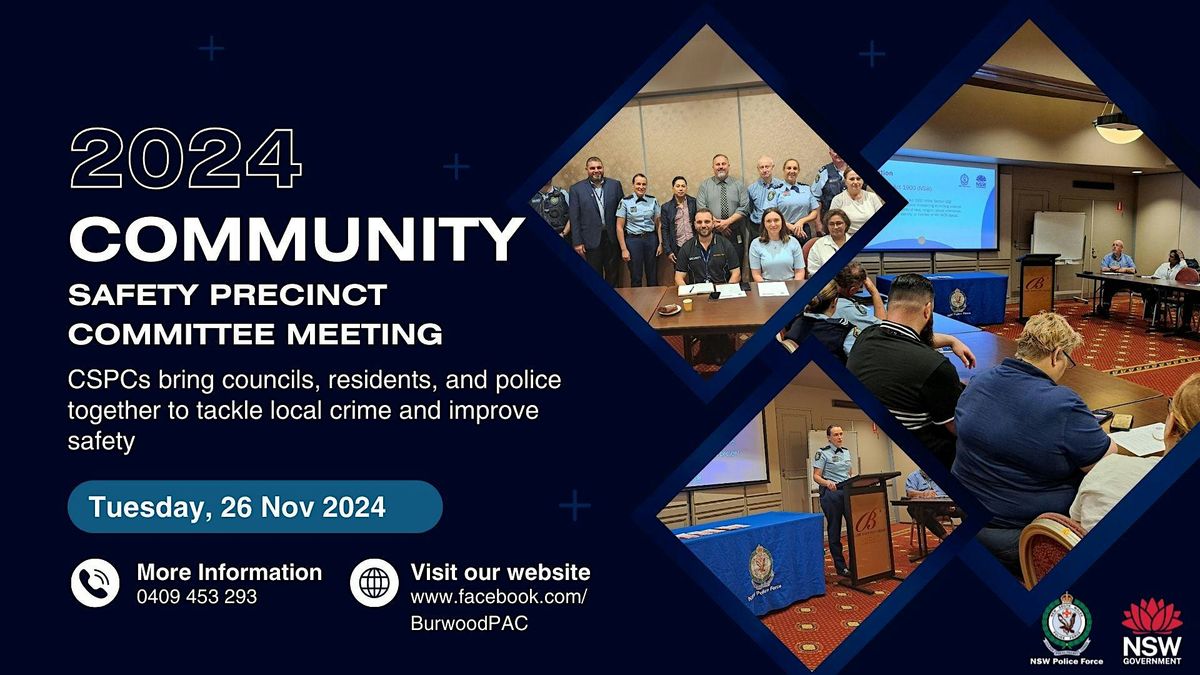 Community Safety Precinct Committee Meeting