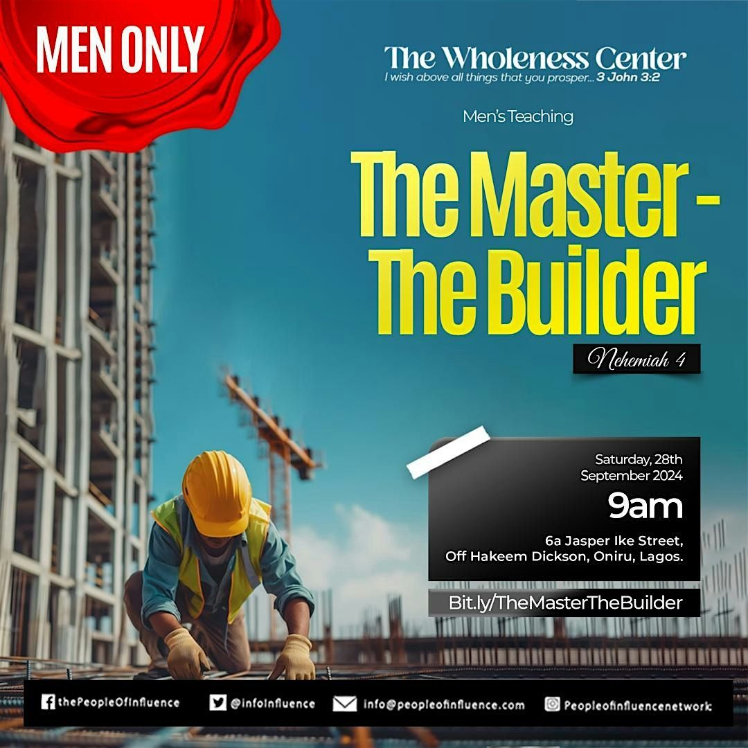 Empowering men to become strong leaders and builders in society