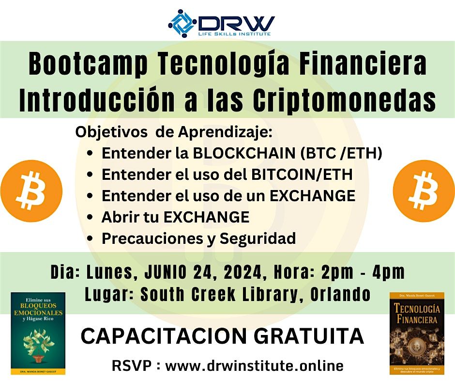 Bootcamp Tecnolog\u00eda Financiera \/\/  Introducci\u00f3n a las criptomonedas