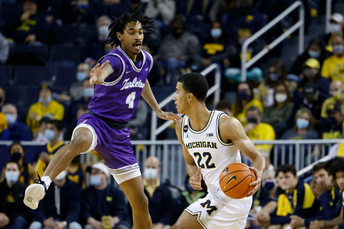 Tarleton State Texans at Michigan Wolverines Mens Basketball