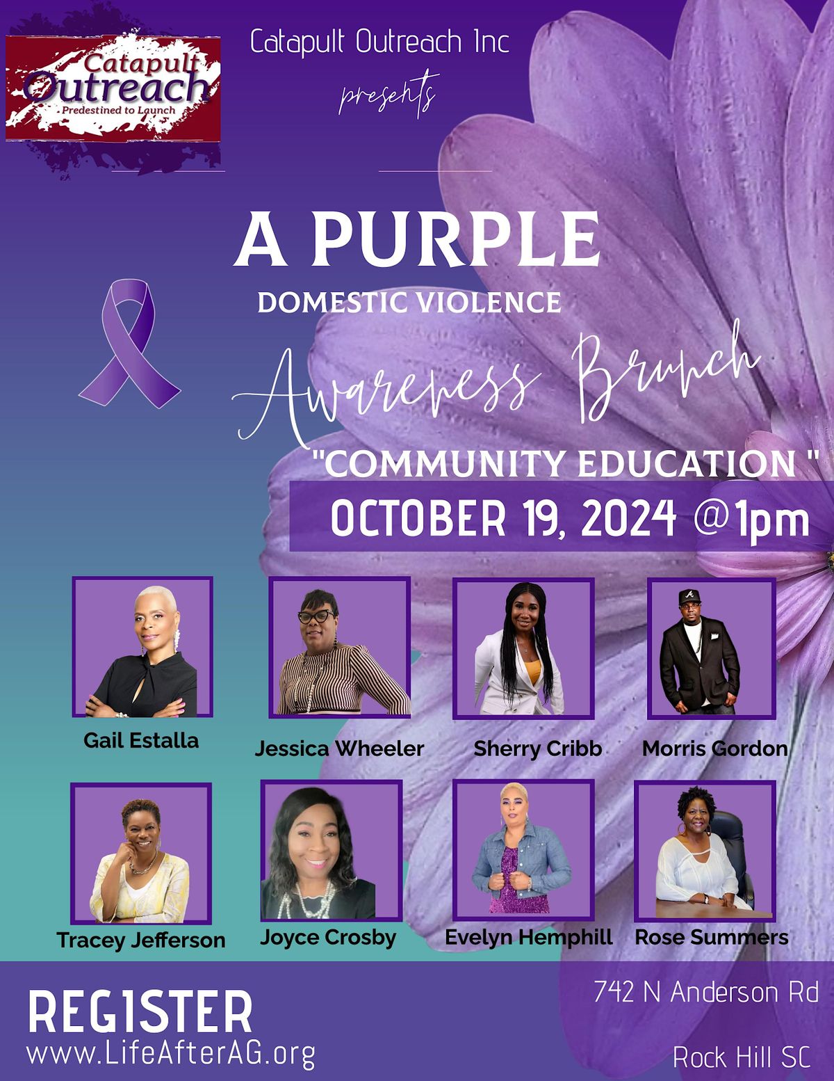 A Purple Domestic Violence  Awareness Brunch