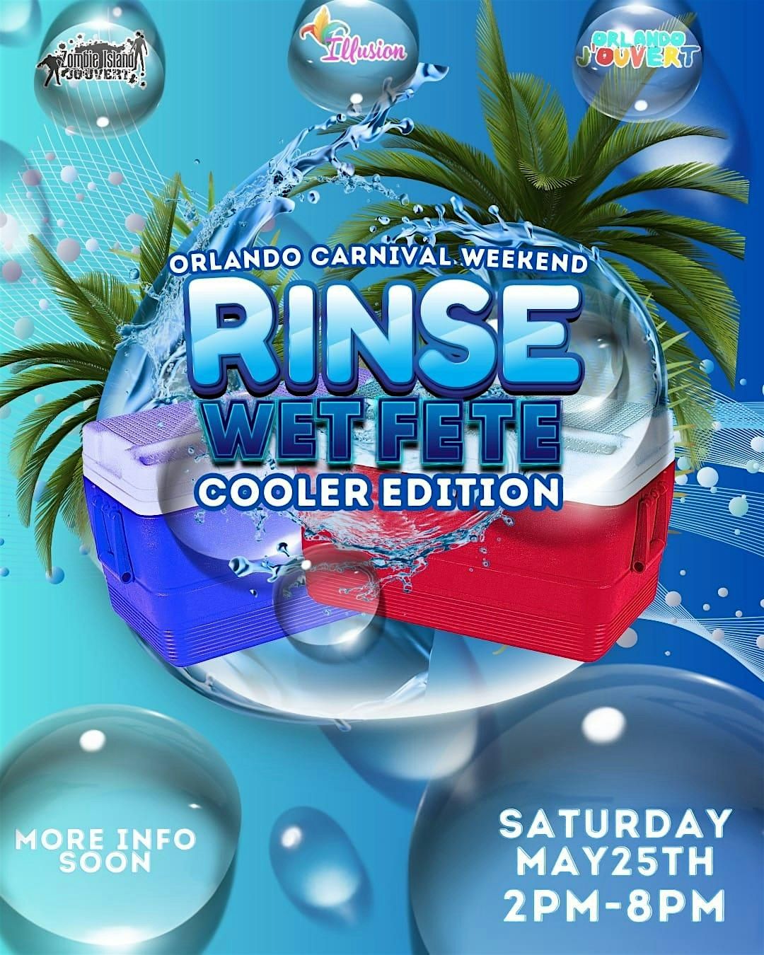 'RINSE' WETE FETE | WATER, SOCA, FOOD, AND MORE.....