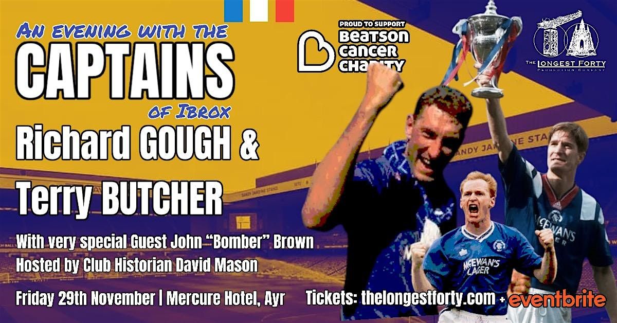 An Evening with Richard Gough & Terry Butcher