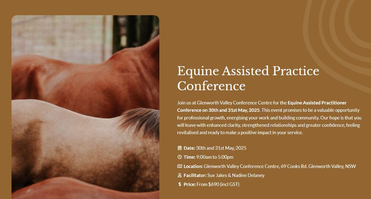 Equine Assisted Practice Conference