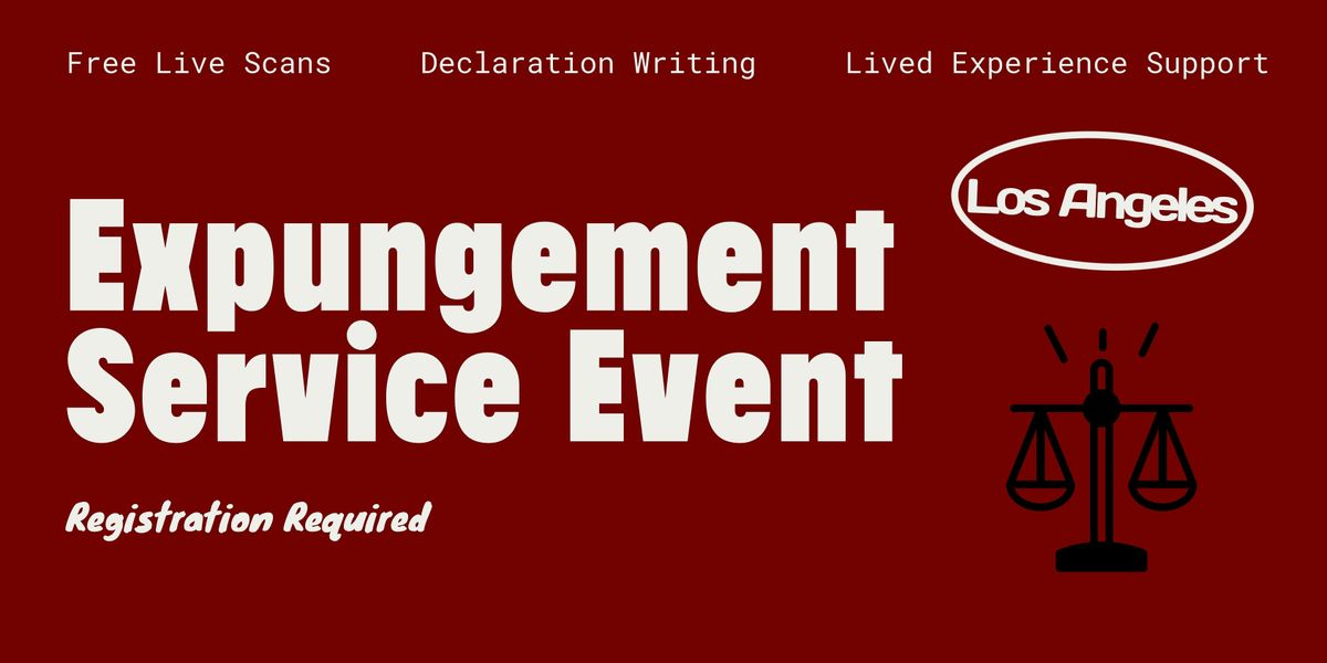 USC Expungement Service Event