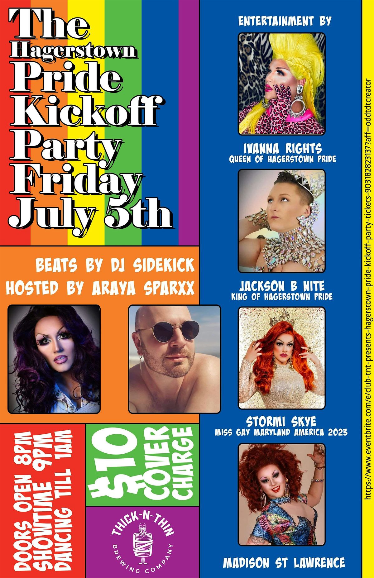 Club TNT presents: Hagerstown Pride Kickoff Party