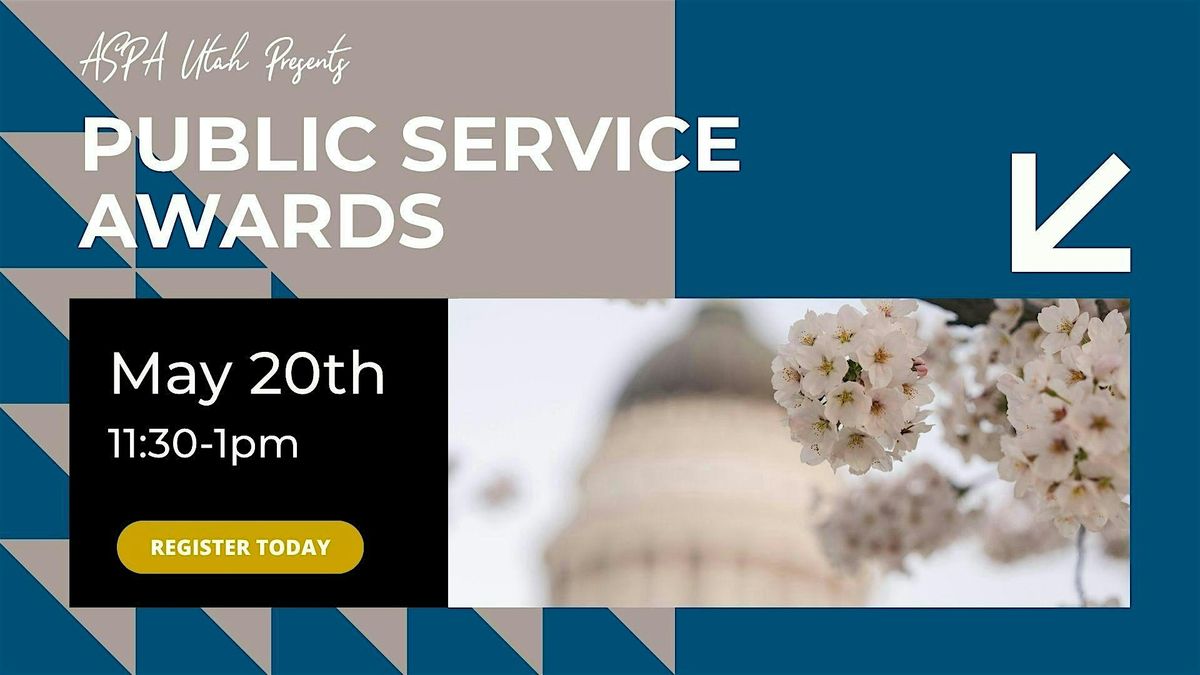 Annual Utah ASPA Award Ceremony