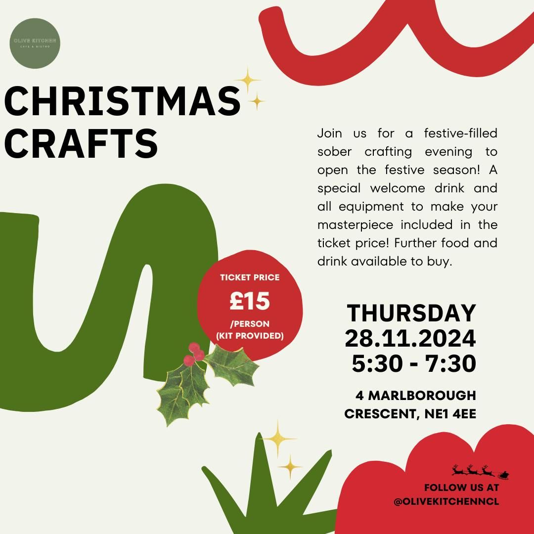 Christmas Crafts @ Olive Kitchen Newcastle