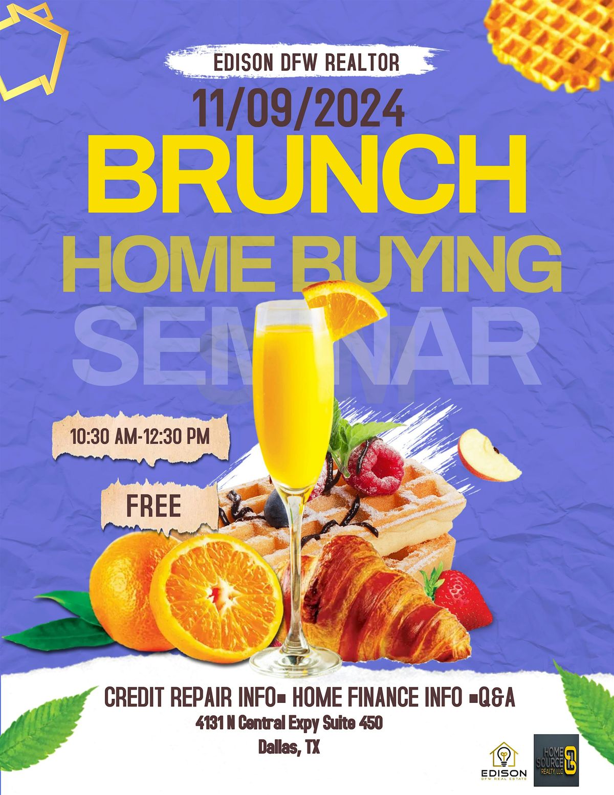 Brunch & Learn: Your path to homeownership!