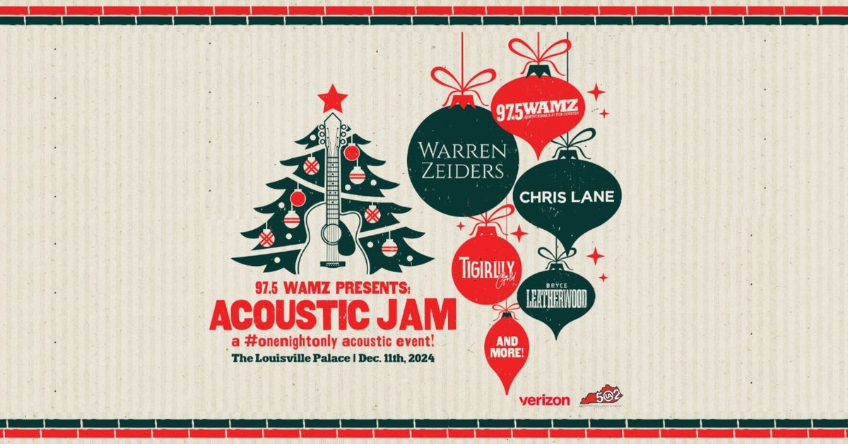 Acoustic Jam 2024 presented by 97.5 WAMZ