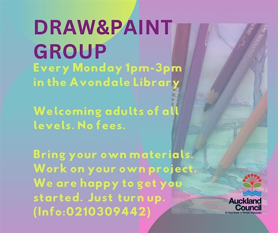 Draw & Paint Adult Group