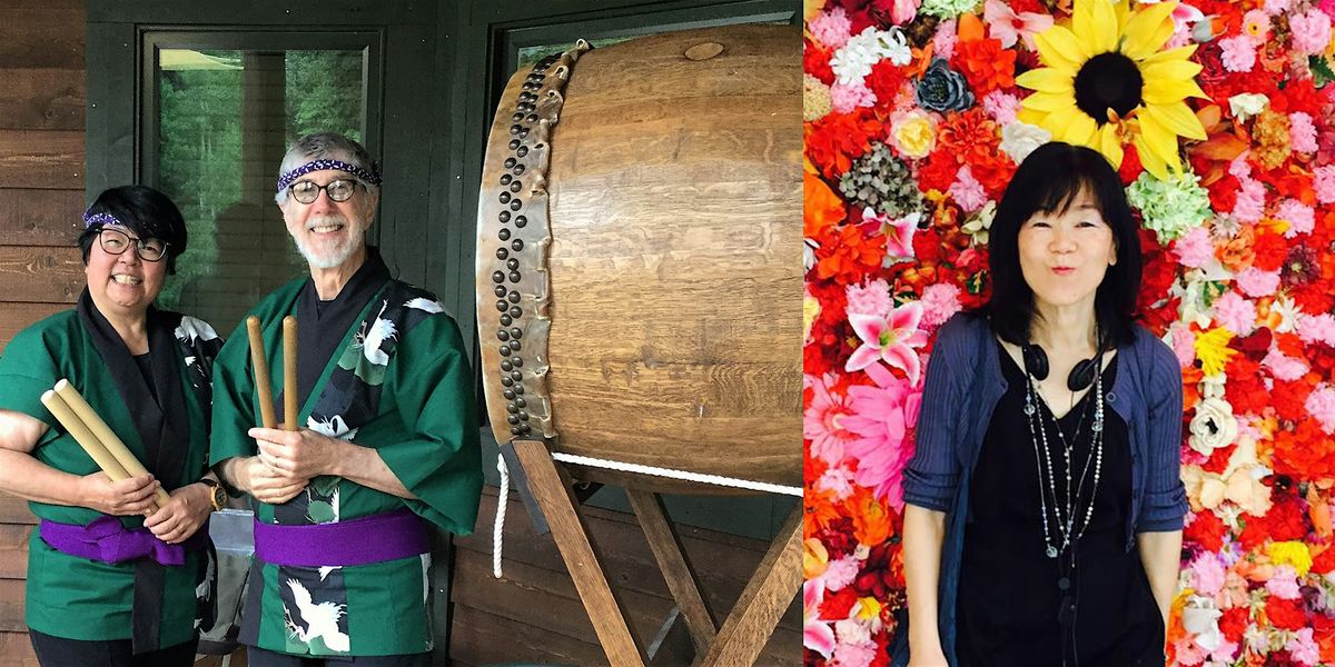 FREE SHOW: Japan Arts Day: Taiko with Toni and Lance + Kuniko Yamamoto