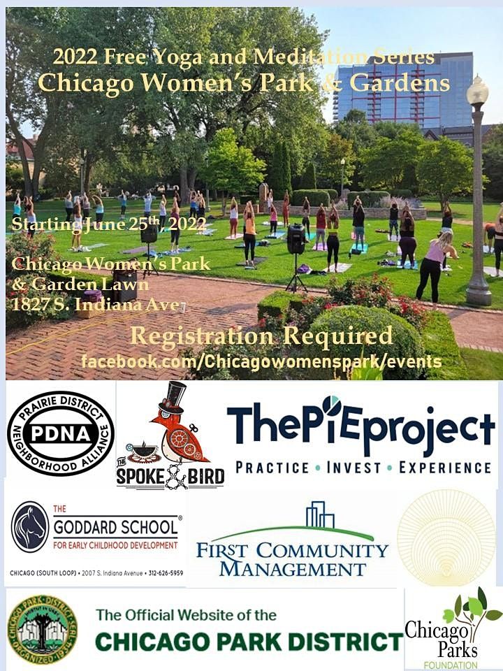 Chicago Women's Park and Gardens-  Rise & Shine Yoga 07\/02\/2022