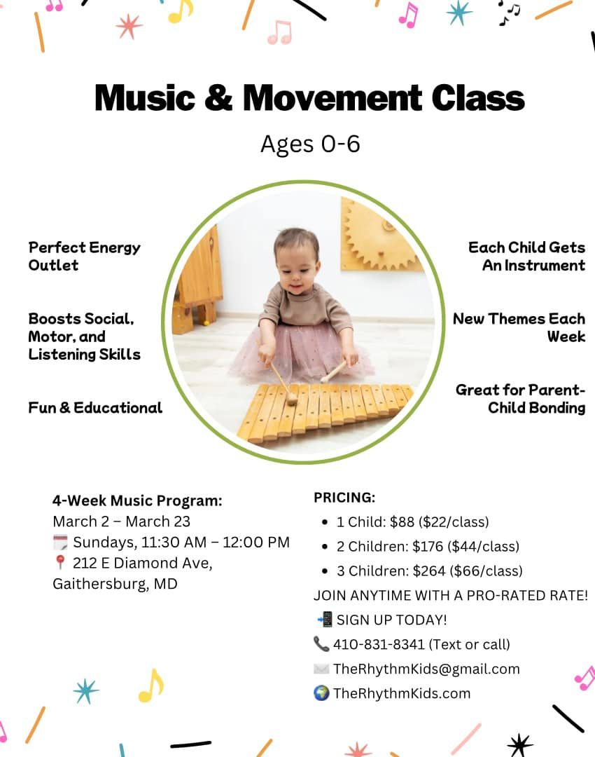 Music & Movement Class! 