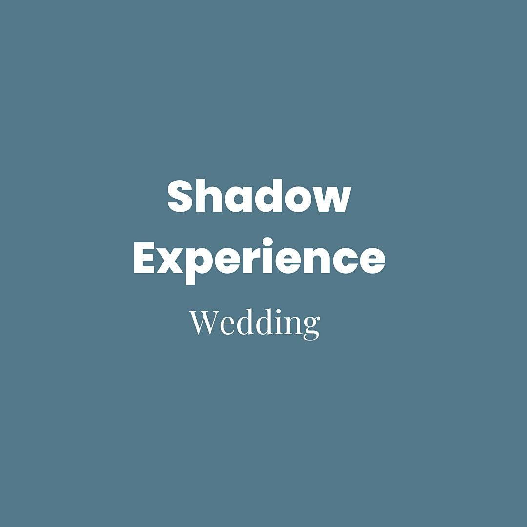 Wedding Photography Shadow Experience - Greenville Country Club