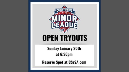 Minor League Open Tryouts