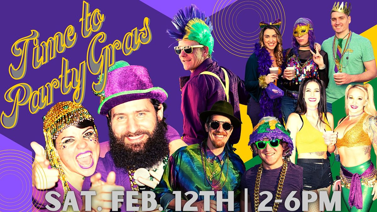 9th Annual Time To Party Gras Pub Crawl 2022, Lucy's In The Square, Pensacola, 12 February 2022