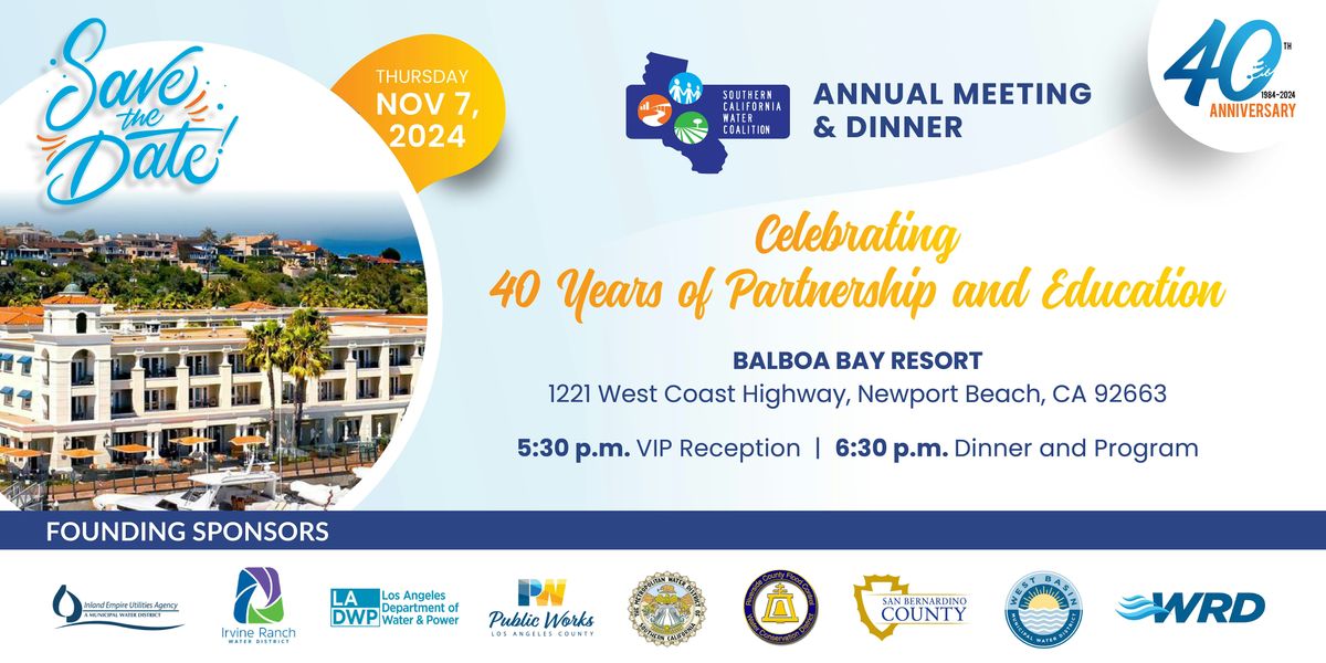 Southern California Water Coalition Annual Dinner