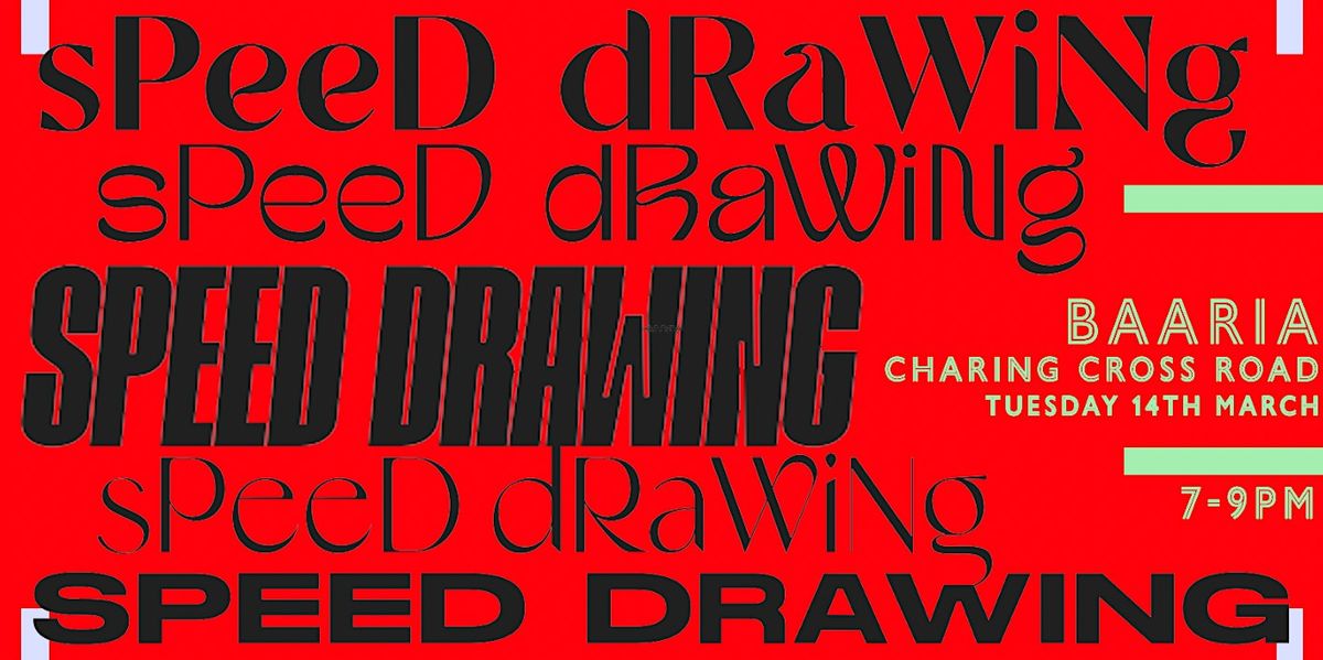 Speed Drawing at Baaria (Charing Cross Road | Central London)