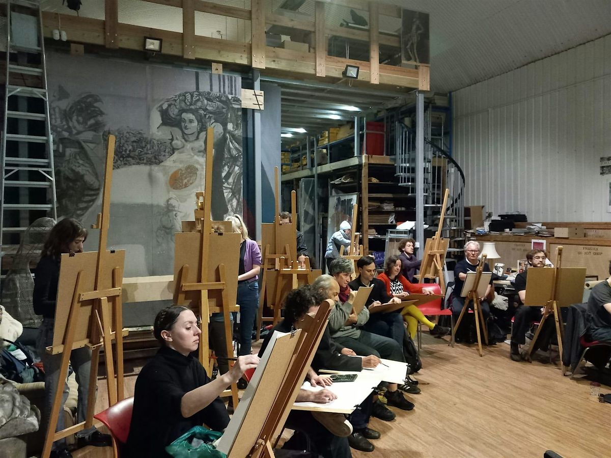 Life Drawing at Topolski Studio