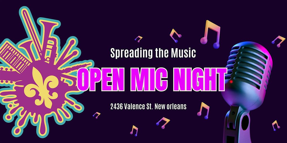 Open Mic Night at Spreading the Music