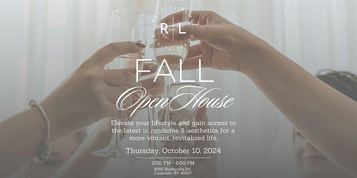 RevitaLifeMD Fall Open House