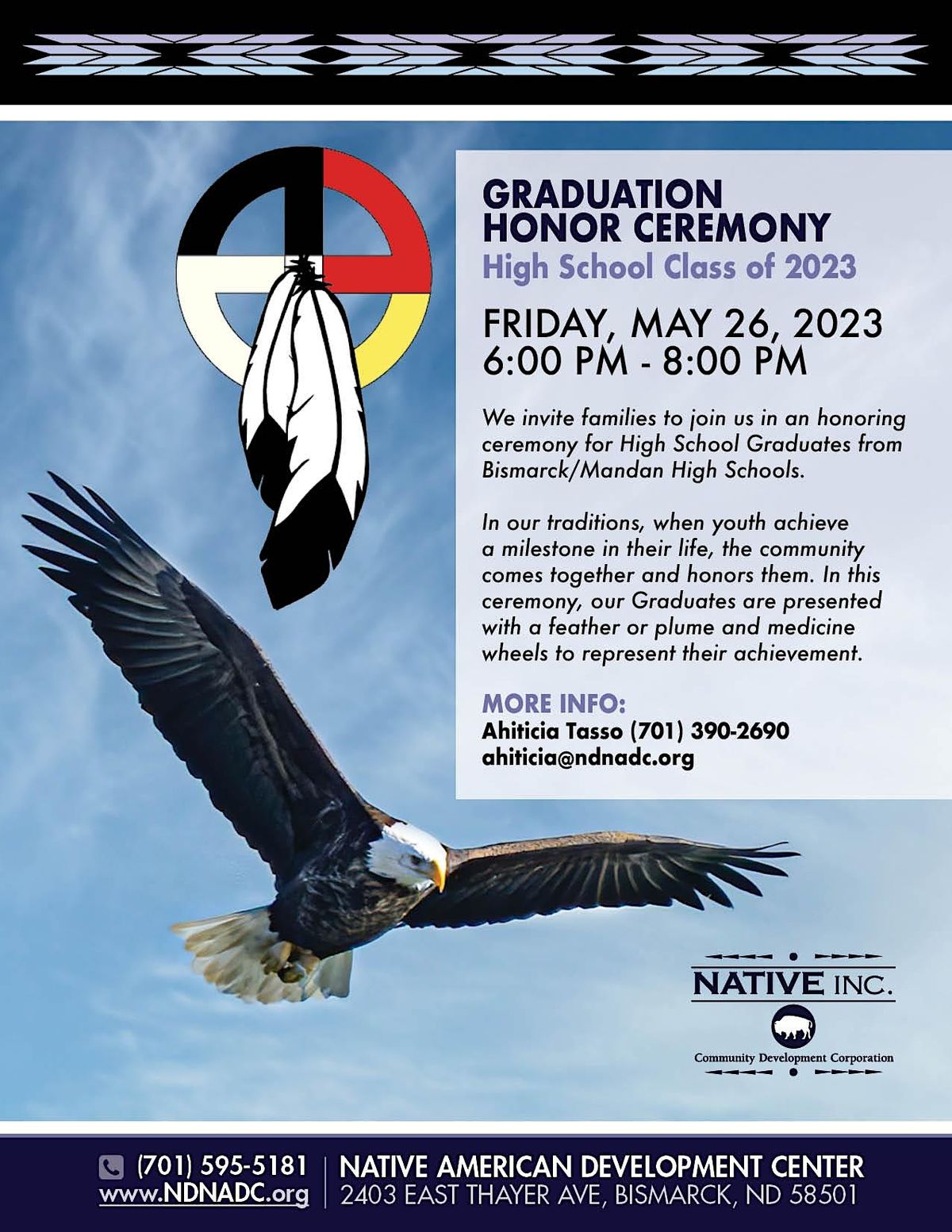 Native American Graduation Honor Ceremony: High School Class of 2023