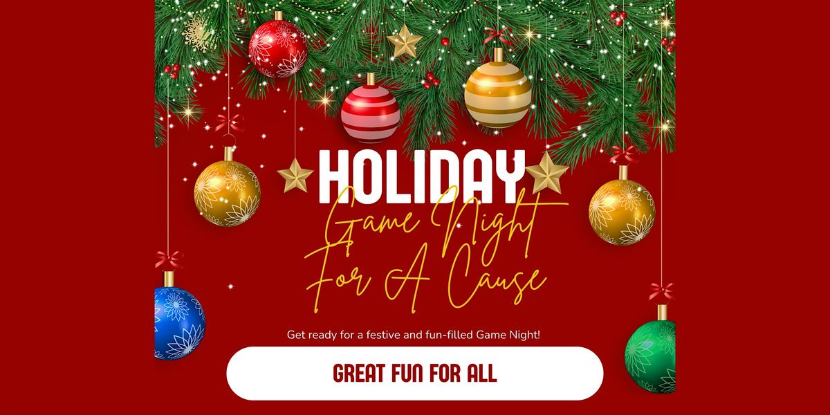 Game Night for a Cause!